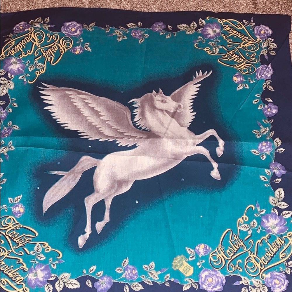 NWOT RARE VINTAGE:Harley Davidson Bandanna